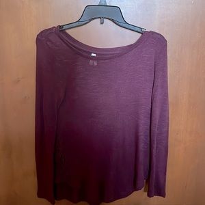 Sweater in S - burgundy color . Light weight